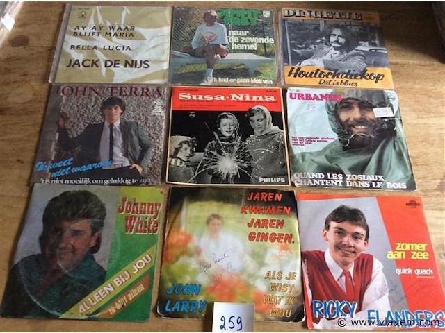 Singles vlaams 9stuks - afbeelding 1 van  2