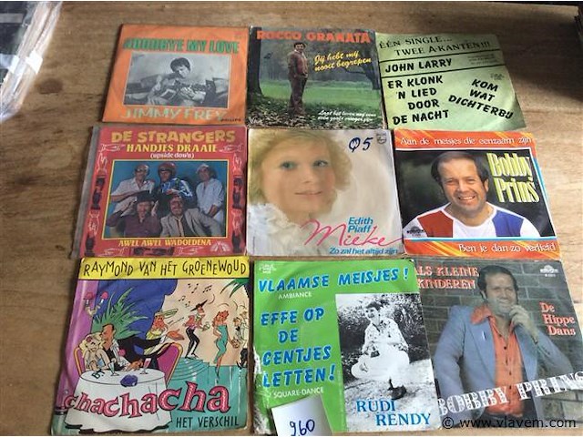 Singles vlaams 9stuks - afbeelding 1 van  1