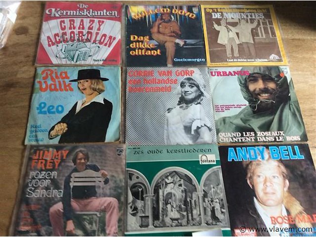 Singles vlaams 9stuks - afbeelding 1 van  1