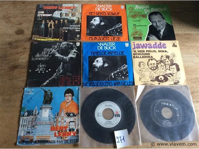 Singles vlaams 9stuks - afbeelding 1 van  2