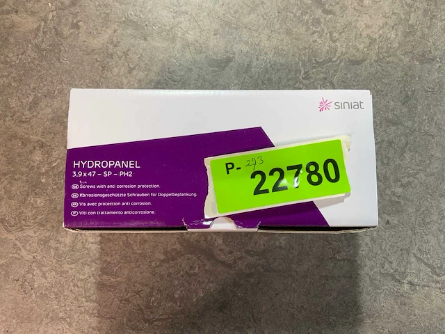 Siniat hydropanel plaatschroeven 500-pack - 3,9x47 mm (20x) - afbeelding 6 van  7
