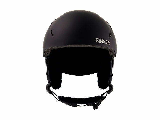Sinner combi-pack crest skihelm + toxic skibril zwart maat s - afbeelding 4 van  4