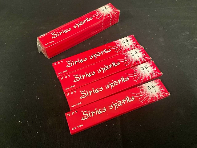 Sirius vuurwerk sterretjes (1320x) - afbeelding 1 van  5