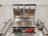 Sirman - - panini grill glad - dubbele contactgrill - afbeelding 2 van  2