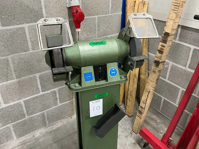Sirox sid200 dubbelsteens slijpmachine - afbeelding 1 van  9