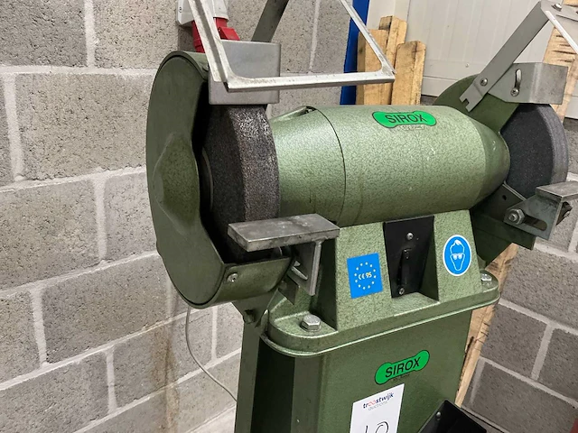 Sirox sid200 dubbelsteens slijpmachine - afbeelding 7 van  9