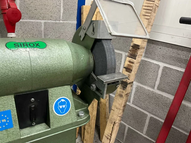 Sirox sid200 dubbelsteens slijpmachine - afbeelding 8 van  9