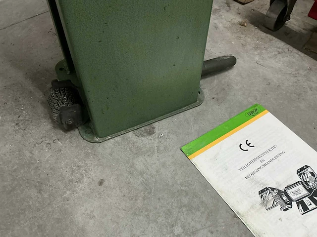 Sirox sid200 dubbelsteens slijpmachine - afbeelding 9 van  9