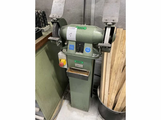 Sirox sid200 werkbankslijpmachine - afbeelding 2 van  4
