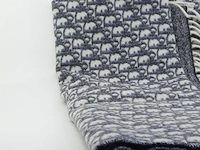 Sjaal dior, cashmere oblique fringed scarf - afbeelding 2 van  8
