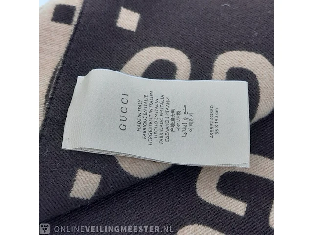 Sjaal gucci, 495592 4g350 - afbeelding 5 van  7