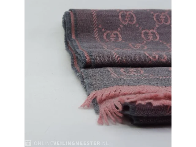 Sjaal gucci, gg wool scarf - afbeelding 2 van  7