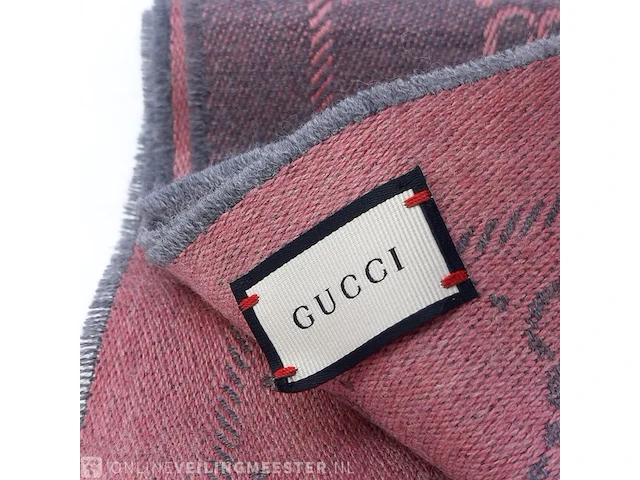 Sjaal gucci, gg wool scarf - afbeelding 6 van  7