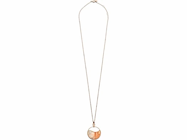 Skagen dames stainless steel parelmoer ketting one size - afbeelding 2 van  4