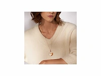 Skagen dames stainless steel parelmoer ketting - afbeelding 2 van  2