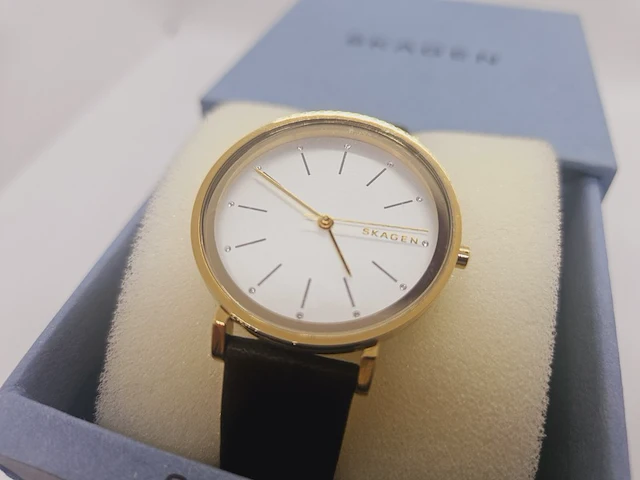 Skagen signatur lille horloge - inclusief doos - afbeelding 4 van  8