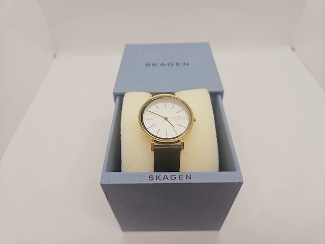 Skagen signatur lille horloge - inclusief doos - afbeelding 7 van  8