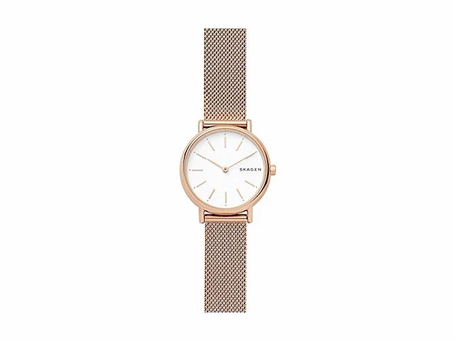 Skagen signatur skw2694 horloge 30 mm rvs rosé - afbeelding 1 van  1