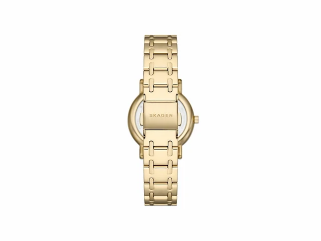 Skagen signature horloge voor dames quartz uurwerk met roestvrij stalen of leren band - afbeelding 2 van  4