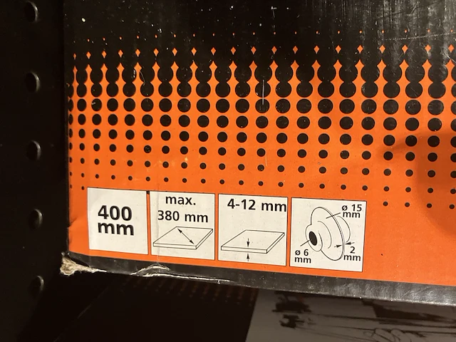 Skandia tegelsnijmachine 40 cm - afbeelding 2 van  2