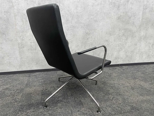 Skandiform - lederen design fauteuil - ongebruikt - afbeelding 2 van  13