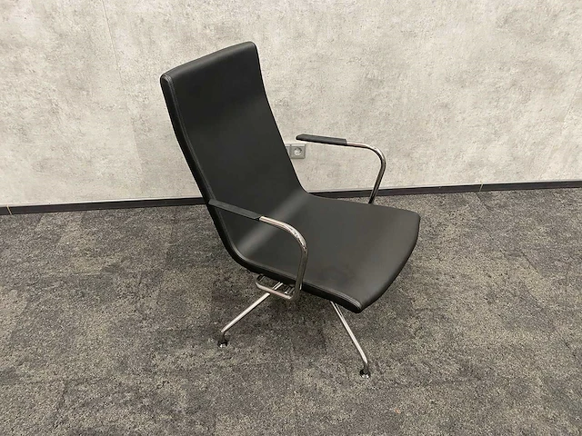 Skandiform - lederen design fauteuil - ongebruikt - afbeelding 8 van  13