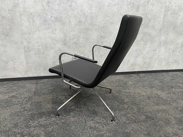 Skandiform - lederen design fauteuil - ongebruikt - afbeelding 10 van  13