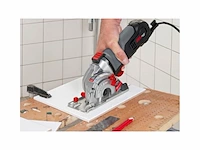 Skil multizaag 600w compacte multizaag machine breedtegeleider zaagcapaciteit 28.5mm inclusief 2x zaagbladen - afbeelding 4 van  5