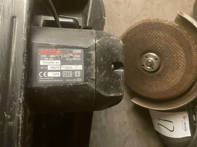 Skil skilsaw 526h cirkelzaagmachine - afbeelding 3 van  3
