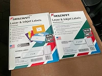 Skilcraft partij laser & inkjet labels - afbeelding 1 van  2