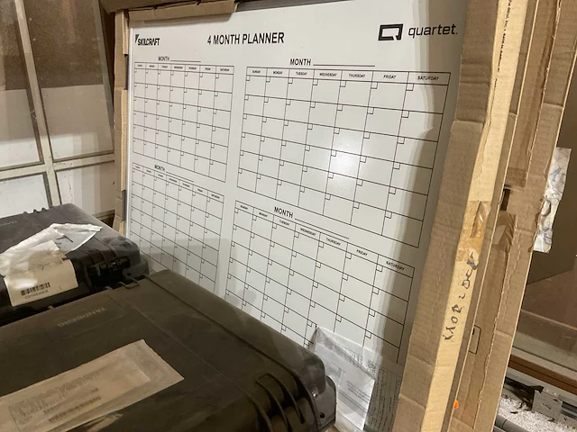 Skilcraft quartet marker board 4 months (3x) - afbeelding 1 van  3