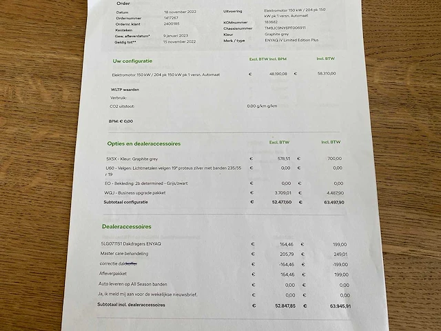 Skoda enyaq 80 - personenauto - 2023 - afbeelding 47 van  61