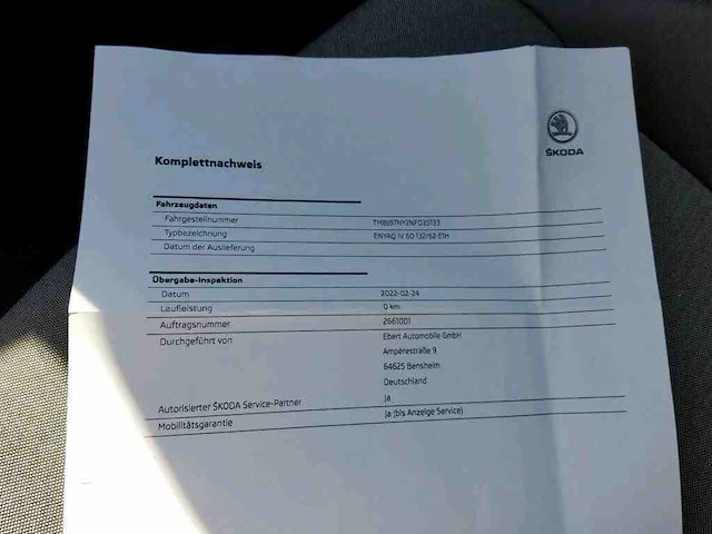 Skoda enyaq iv 60 full electric automaat 2022 - afbeelding 22 van  34