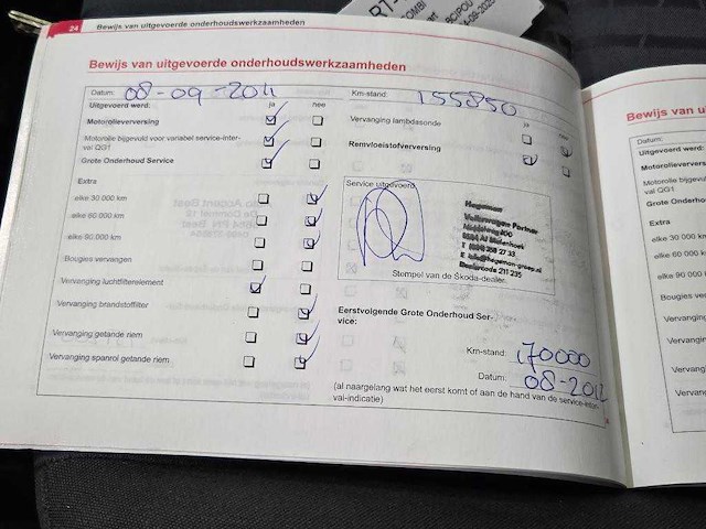 Skoda octavia combi 1.8 t démarrage , 91-rt-vx - afbeelding 6 van  15