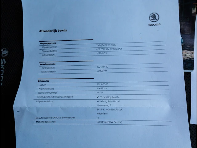 Skoda octavia combi 2.0 tdi automaat 2020 vol leer keyless head-up camera memory massage stoel ventilatie, l-159-dp - afbeelding 30 van  42