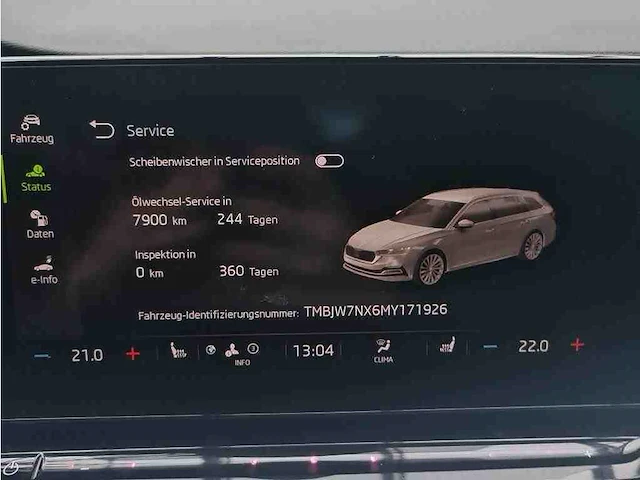 Skoda octavia combi iv 1.4 tsi phev 204pk automaat 2021 - afbeelding 14 van  14