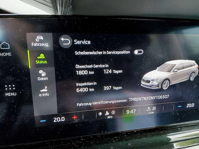 Skoda octavia combi iv 1.4 tsi phev 204pk automaat 2022 - afbeelding 11 van  12