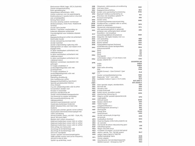 Skoda octavia combi iv 1.4 tsi phev 204pk automaat - afbeelding 23 van  24