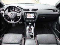 Skoda octavia combi rs 2.0 tsi 230pk automaat 2016 vol leer keyless memory canton dab 19inch, s-023-lh - afbeelding 6 van  40