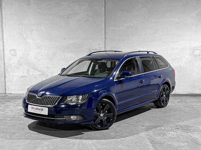 Skoda superb combi 2.0 tsi 200pk automaat sprint pro 200pk 2014, pk-349-k - afbeelding 12 van  46