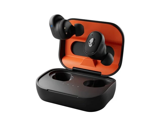 Skullcandy grind fuel true wireless - draadloos - oranje/zwart - afbeelding 2 van  3