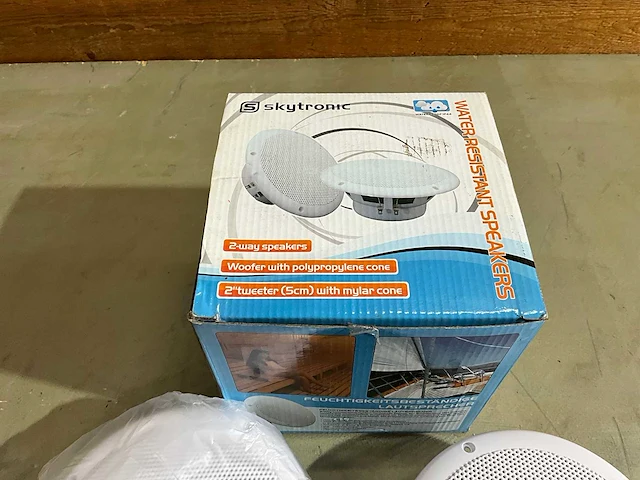 Skytronic - boot speakers waterdicht - afbeelding 2 van  2