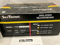 Skytronic it450 isolatie transformer 230v / 50hz (4x) - afbeelding 2 van  5