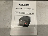 Skytronic it450 isolatie transformer 230v / 50hz (4x) - afbeelding 5 van  5