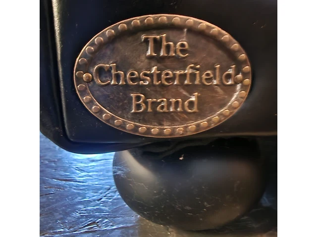 Slaapbank chesterfield, brighton, zwart - afbeelding 2 van  12