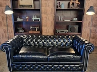 Slaapbank chesterfield, brighton, zwart - afbeelding 6 van  12