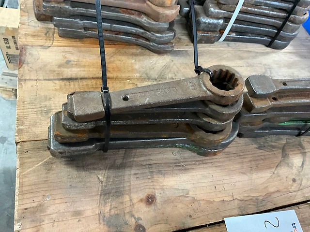 Slag steek- en ringsleutel (12x) - afbeelding 2 van  3