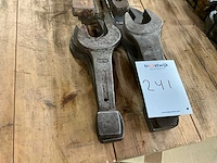 Slag steek- en ringsleutel (12x) - afbeelding 2 van  4