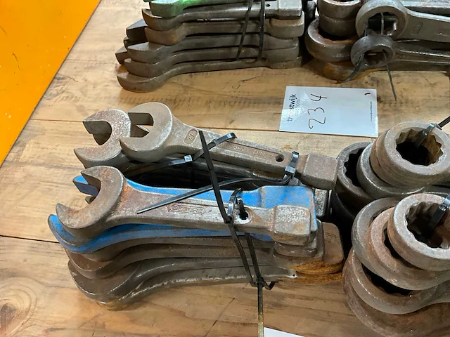 Slag steek- en ringsleutel (24x) - afbeelding 4 van  5