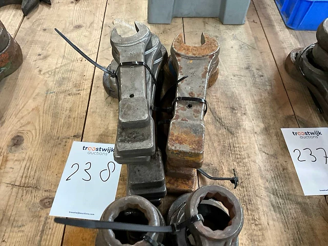 Slag steek- en ringsleutel (24x) - afbeelding 3 van  6